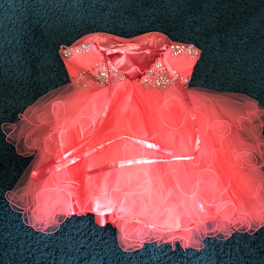Formal Short Dress - Picture 2 of 3